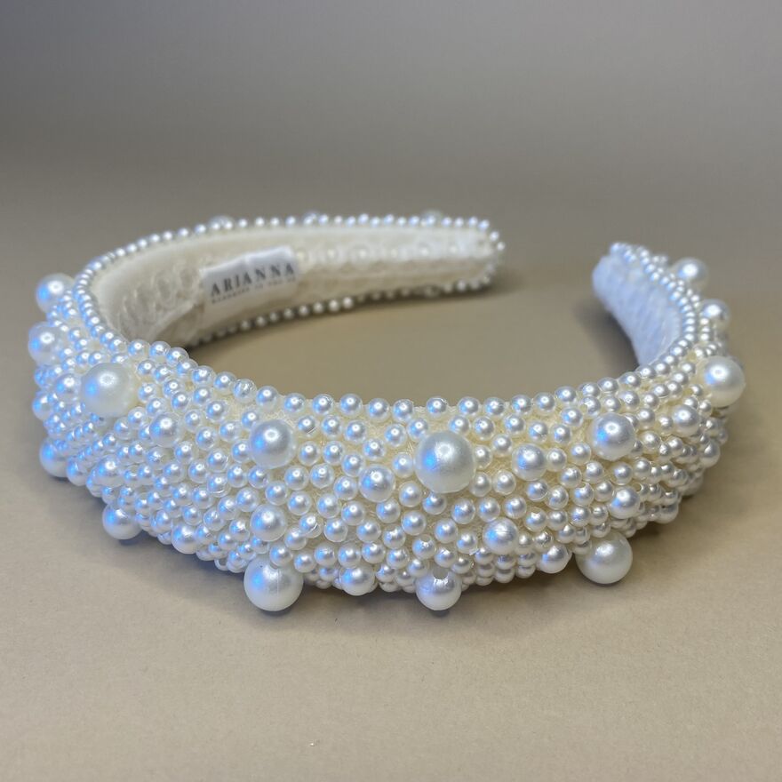 Narrow Pearl Headband