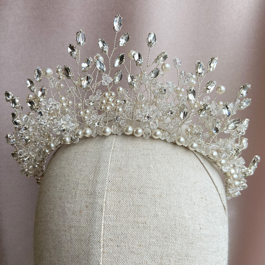 Alexandria Crystal Tiara